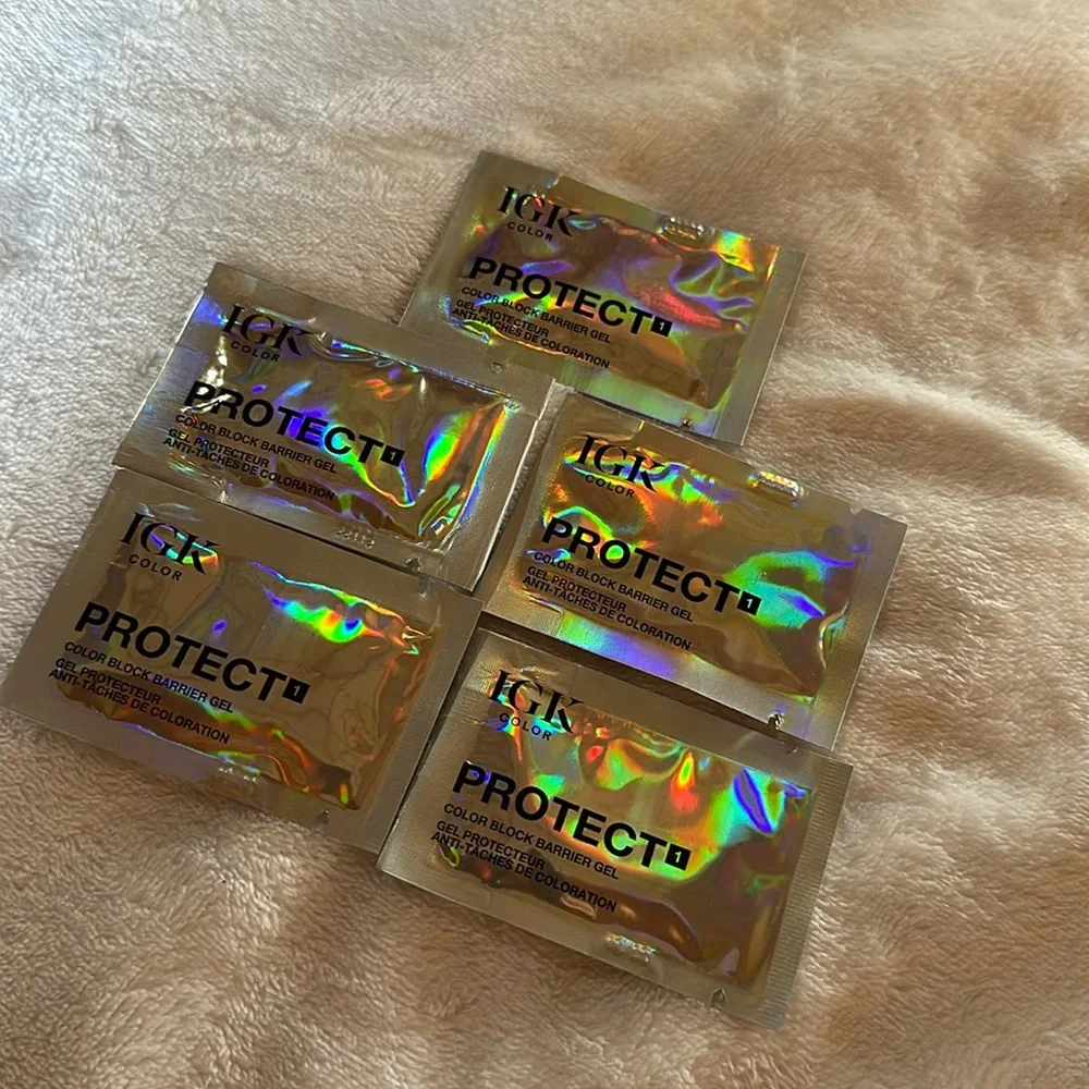 IGK Protect Color Block Barrier Gel Packets